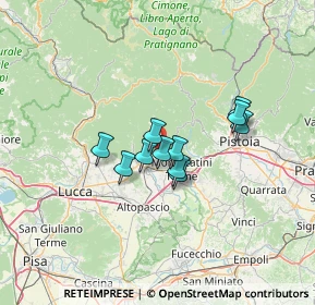 Mappa Via di Speri, 51017 Pescia PT, Italia (9.3)