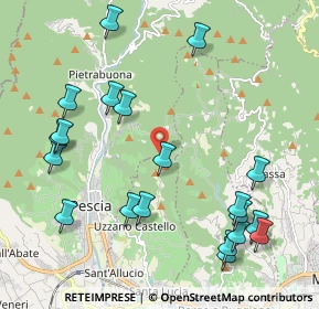 Mappa Via di Speri, 51017 Pescia PT, Italia (2.5395)