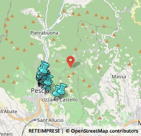 Mappa Via di Speri, 51017 Pescia PT, Italia (1.95)