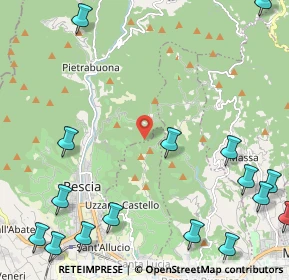 Mappa Via di Speri, 51017 Pescia PT, Italia (3.42412)