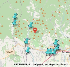 Mappa Via di Speri, 51017 Pescia PT, Italia (5.26636)