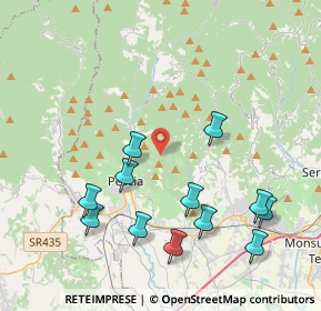 Mappa Via di Speri, 51017 Pescia PT, Italia (4.53833)