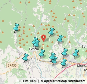 Mappa Via di Speri, 51017 Pescia PT, Italia (3.98917)