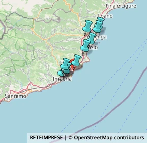 Mappa Via del Fico, 18013 Diano Marina IM, Italia (9.05)