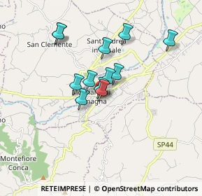 Mappa Via Boccioni 47 c, 47833 Morciano di Romagna RN, Italia (1.36583)