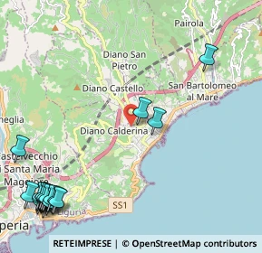 Mappa Via Ugo Foscolo, 18013 Diano Marina IM, Italia (3.402)