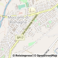 Mapa Morciano di Romagna