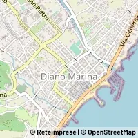 Mapa Diano Marina