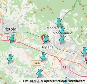 Mappa Via Giorgio la Pira, 51031 Agliana PT, Italia (5.46909)