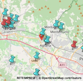 Mappa Via Giorgio la Pira, 51031 Agliana PT, Italia (5.8)
