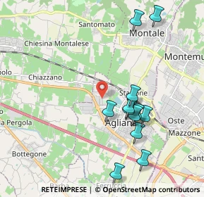 Mappa Via Giorgio la Pira, 51031 Agliana PT, Italia (2.06667)