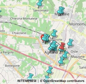 Mappa Via Giorgio la Pira, 51031 Agliana PT, Italia (2.1245)