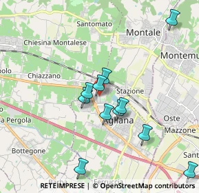 Mappa Via Giorgio la Pira, 51031 Agliana PT, Italia (1.84636)