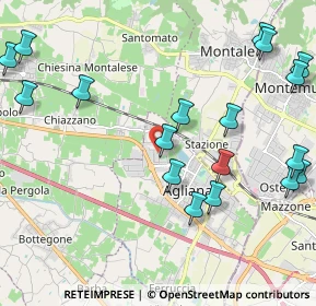 Mappa Via Giorgio la Pira, 51031 Agliana PT, Italia (2.69222)