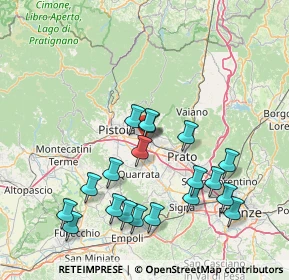 Mappa Via Giorgio la Pira, 51031 Agliana PT, Italia (16.57158)