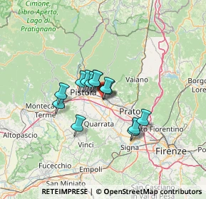Mappa Via Giorgio la Pira, 51031 Agliana PT, Italia (9.06615)