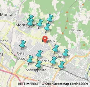 Mappa Via Lungo il Bagnolo, 59013 Montemurlo PO, Italia (1.94308)