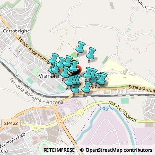 Mappa Via Santa Maria delle Fabrecce, 61121 Pesaro PU, Italia (0.21481)