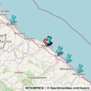 Mappa 61121 Pesaro PU, Italia (9.94667)