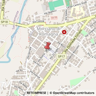Mappa Via Roma, 65, 47833 Morciano di Romagna, Rimini (Emilia Romagna)