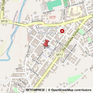 Mappa Via roma 88, 47833 Morciano di Romagna, Rimini (Emilia Romagna)