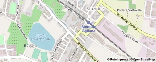 Mappa Agliana