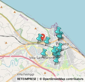 Mappa Via IV Novembre, 61121 Pesaro PU, Italia (1.55545)