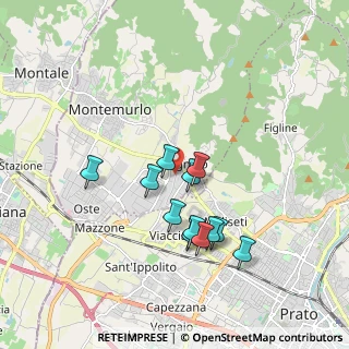 Mappa Via Lunga, 59013 Montemurlo PO, Italia (1.62167)