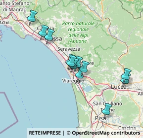 Mappa Via Amerigo Vespucci, 55041 Camaiore LU, Italia (12.94333)