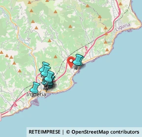 Mappa Via Giosuè Carducci, 18013 Diano Marina IM, Italia (3.28308)