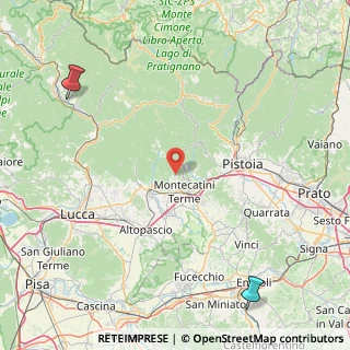 Mappa Via Croci, 51010 Massa e Cozzile PT, Italia (57.556666666667)