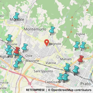 Mappa Via dell'Agricoltura, 59013 Montemurlo PO, Italia (3.316)