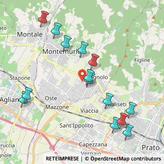 Mappa Via dell'Agricoltura, 59013 Montemurlo PO, Italia (2.38429)