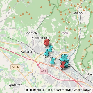 Mappa Via dell'Agricoltura, 59013 Montemurlo PO, Italia (3.98364)