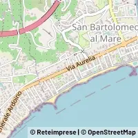 Mapa San Bartolomeo al Mare