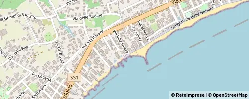 Mappa Diano Marina