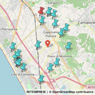 Mappa Via dei Masini, 55041 Camaiore LU, Italia (2.64)