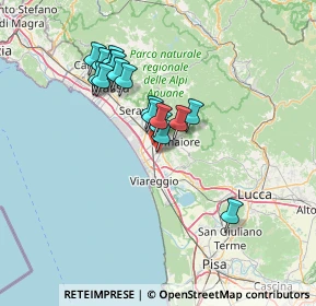 Mappa Via dei Masini, 55041 Camaiore LU, Italia (11.82294)