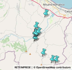 Mappa Via Giosuè Carducci, 47833 Morciano di Romagna RN, Italia (2.55)