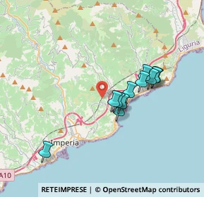 Mappa Strada Colla dei Rossi, 18013 Diano Marina IM (3.02455)