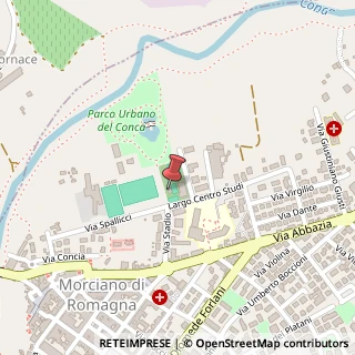 Mappa Via Stadio, 22, 47833 Morciano di Romagna, Rimini (Emilia Romagna)
