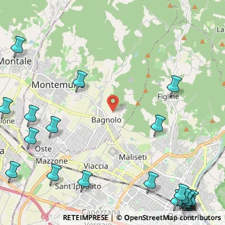 Mappa Via Giunti, 59013 Montemurlo PO, Italia (3.8885)