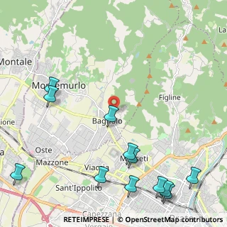 Mappa Via Giunti, 59013 Montemurlo PO, Italia (3.09167)
