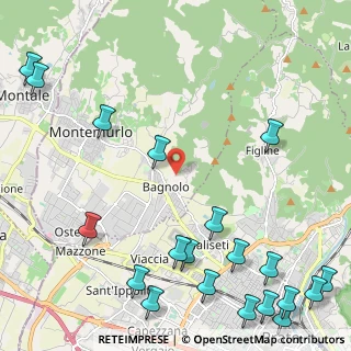 Mappa Via Giunti, 59013 Montemurlo PO, Italia (3.366)