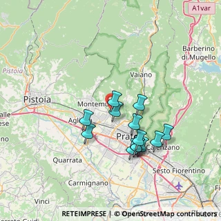 Mappa Via Giunti, 59013 Montemurlo PO, Italia (6.60231)