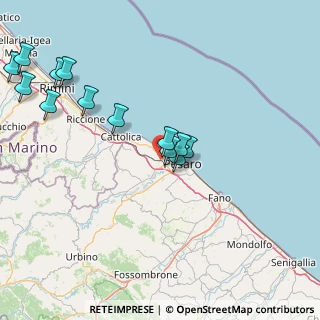 Mappa Strada dell' acquabona, 61121 Pesaro PU, Italia (18.04154)