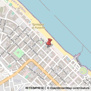 Mappa Viale Trieste, 317, 61121 Pesaro, Pesaro e Urbino (Marche)