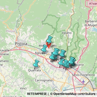 Mappa 59013 Montemurlo PO, Italia (6.93294)