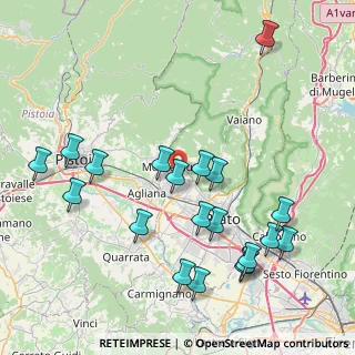 Mappa 59013 Montemurlo PO, Italia (9.368)