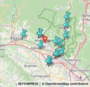 Mappa 59013 Montemurlo PO, Italia (6.31714)